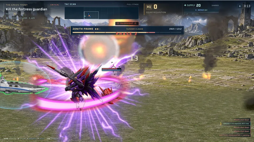 Bravemech 首领战