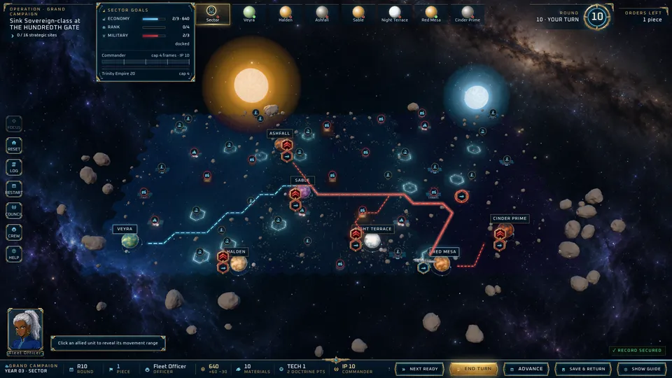 Bravemech 星区地图